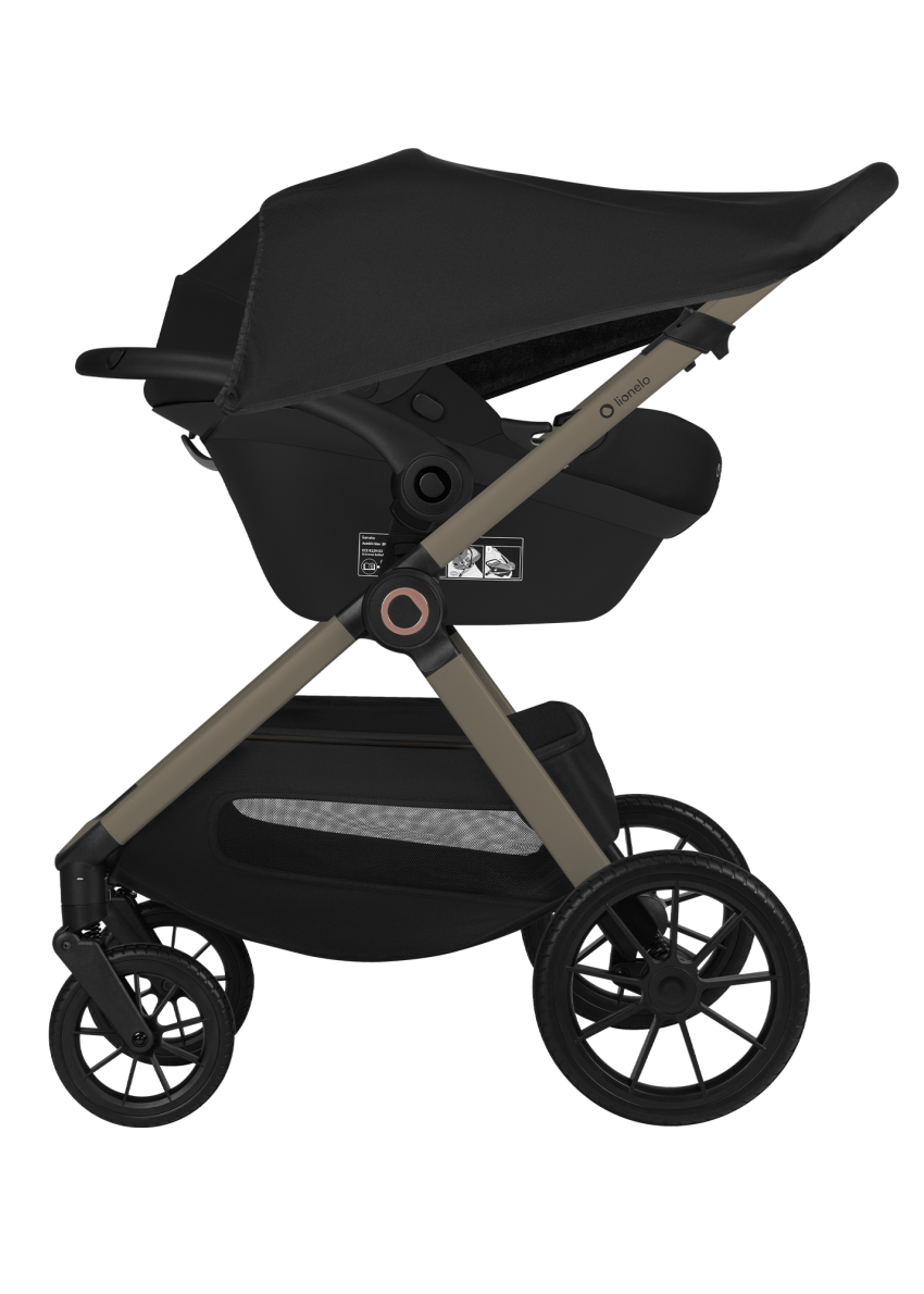 Wózek 3 w 1 z fotelikiem i-Size Layla Beige Taupe premium