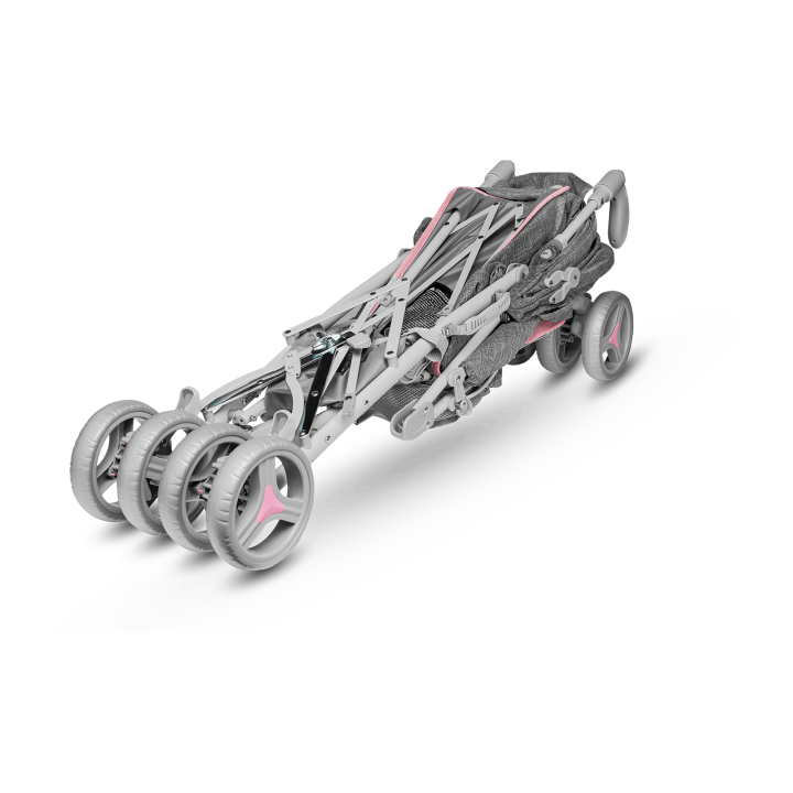 Lionelo Irma Pink — wózek spacerowy