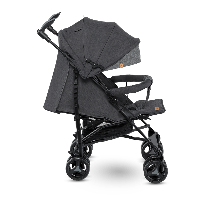 Lionelo Irma Black/Dark Grey — Wózek spacerowy