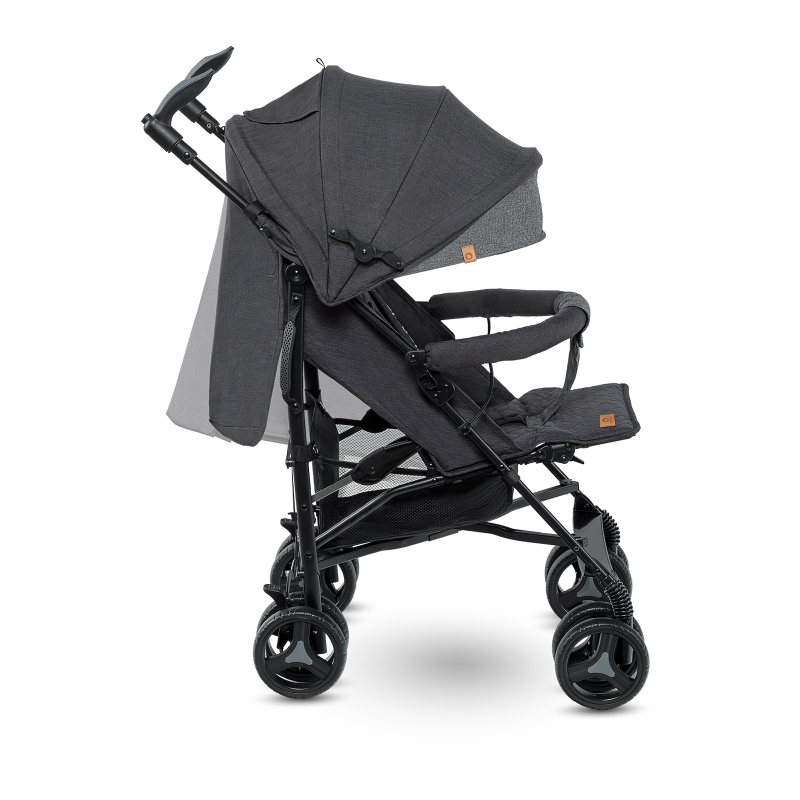 Lionelo Irma Black/Dark Grey — Wózek spacerowy