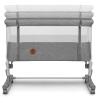 Lionelo Aurora Grey Concrete —  łóżeczko dostawne 3 w 1