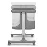 Lionelo Aurora Grey Concrete —  łóżeczko dostawne 3 w 1