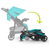 Lionelo Emma Plus Vivid Turquoise — wózek spacerowy