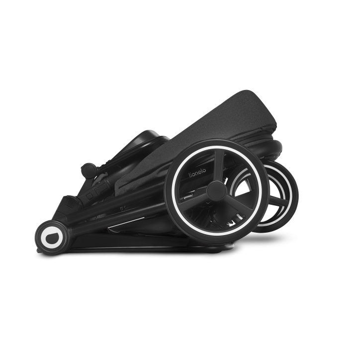 Lionelo Mika 3w1 Grey Graphite — Wózek wielofunkcyjny z fotelikiem