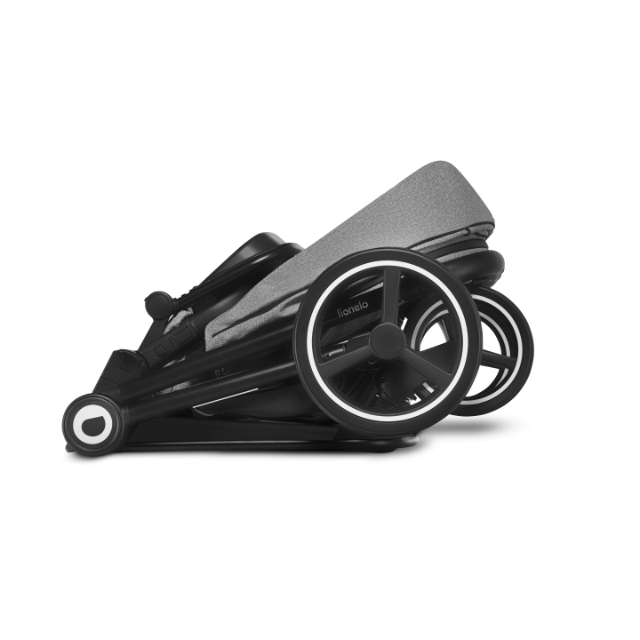 Lionelo Mika 2w1 Grey Stone — Wózek wielofunkcyjny