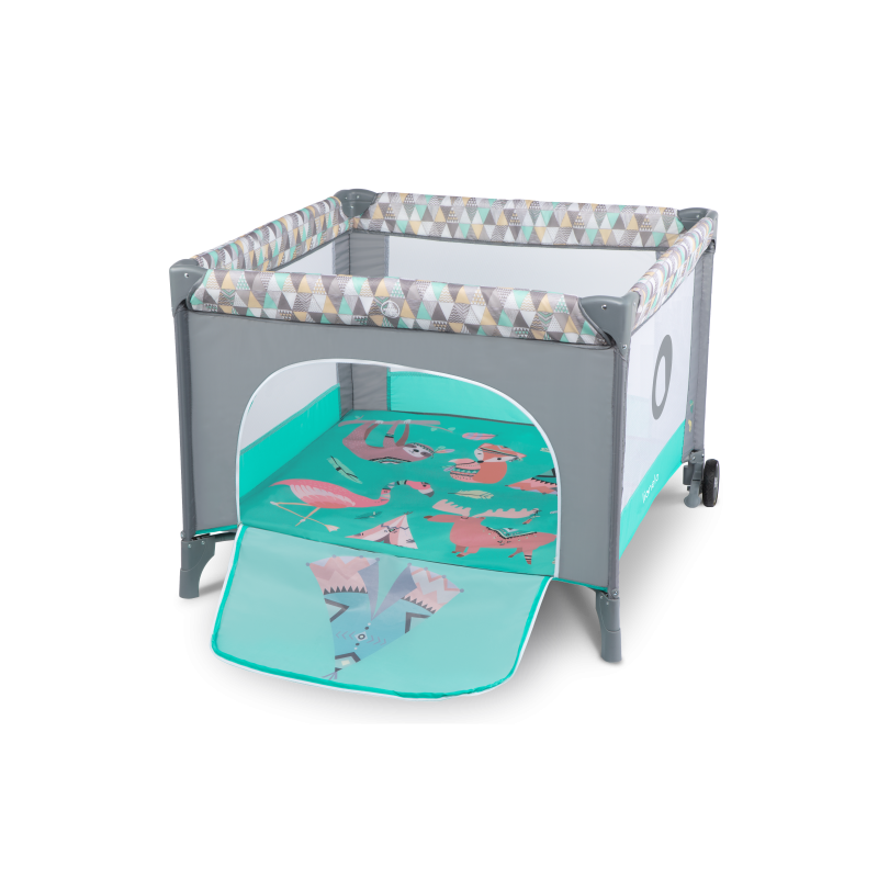 Lionelo Lene Green Turquoise — Kojec dla dziecka