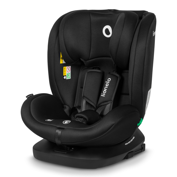 Lionelo Bastiaan i-Size Black Grey — Fotelik samochodowy