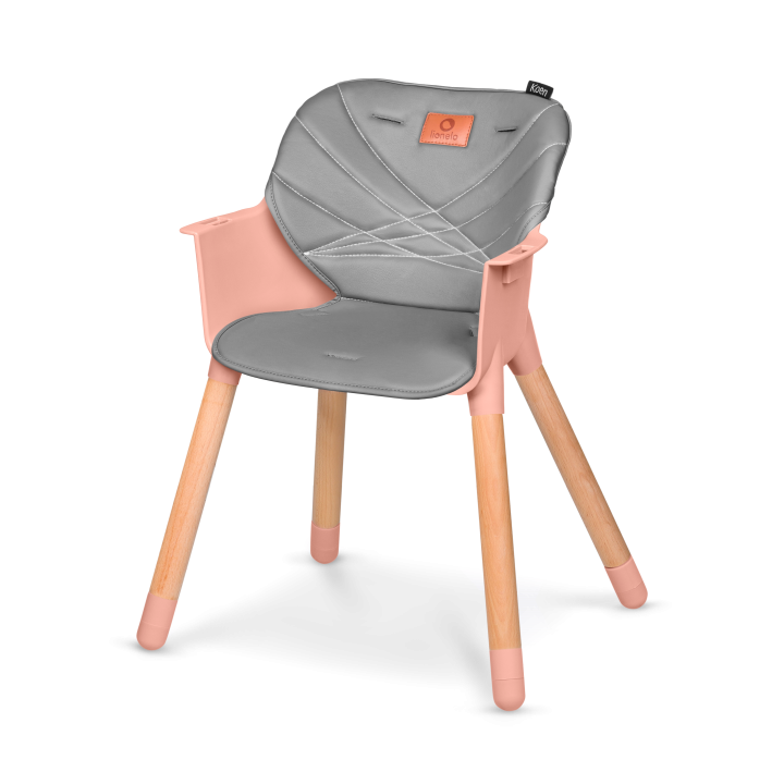 Lionelo Koen Pink Rose — krzesełko do karmienia