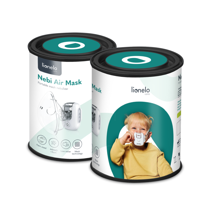 Lionelo Nebi Air Mask White — Nebulizator