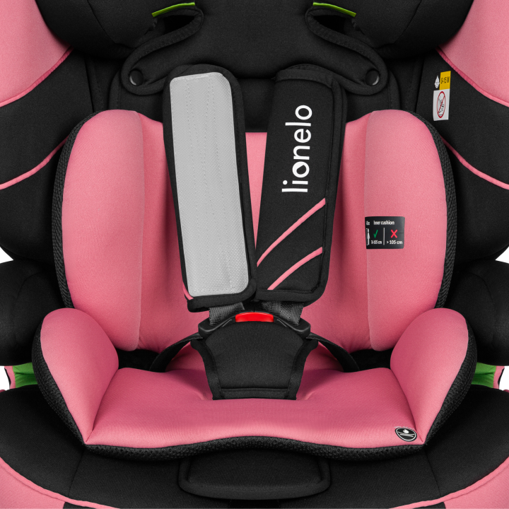 Lionelo Levi One i-Size Pink Rose — Fotelik samochodowy