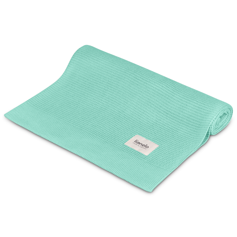 Lionelo Bamboo Blanket Green Mint — Kocyk bambusowy