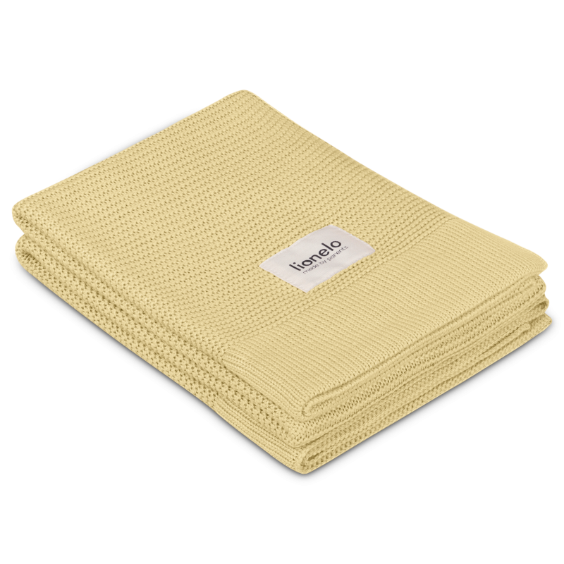 Lionelo Bamboo Blanket Yellow Lemon — Kocyk bambusowy