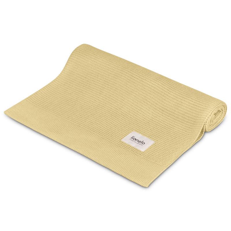 Lionelo Bamboo Blanket Yellow Lemon — Kocyk bambusowy