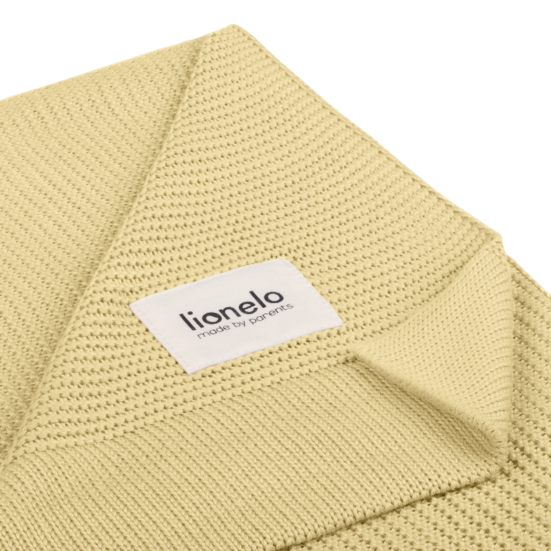 Lionelo Bamboo Blanket Yellow Lemon — Kocyk bambusowy