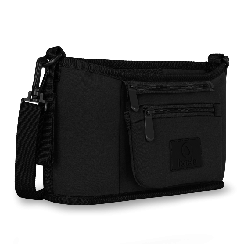 Lionelo Little Cube Black Carbon — Organizer do wózka