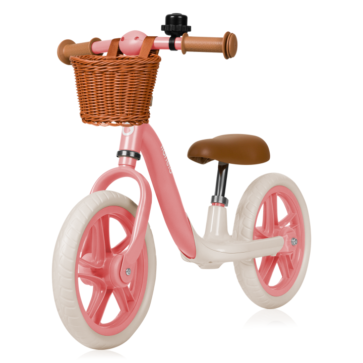 Lionelo Alex Plus Pink Rose — Rowerek biegowy