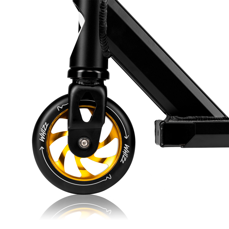 Lionelo Whizz Black Carbon Yellow — Hulajnoga