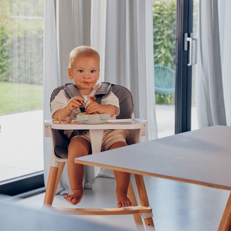 lionelo Koen Beige Sand — Krzesełko do karmienia