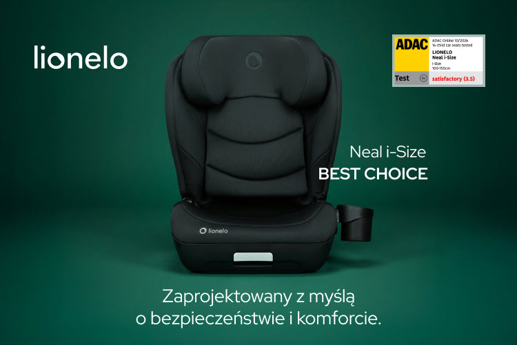 Lionelo Neal i-Size z oceną ADAC