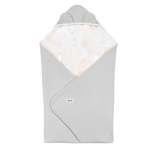 Travel Swaddle Blanket Grey Balloon
