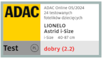 Astrid i-Size ADAC