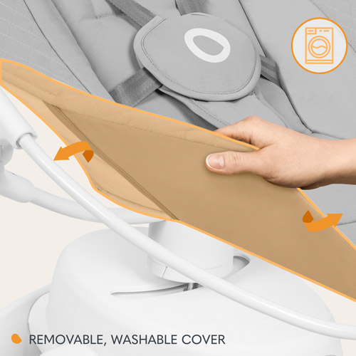 Lionelo Iris Grey Concrete — Bouncer-rocker