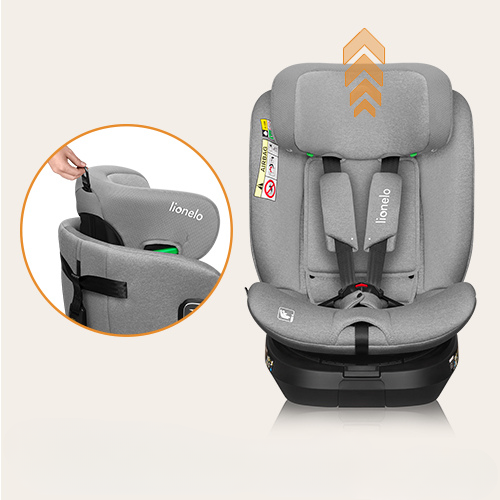 Lionelo Brave i-Size Black Carbon — Kindersitz