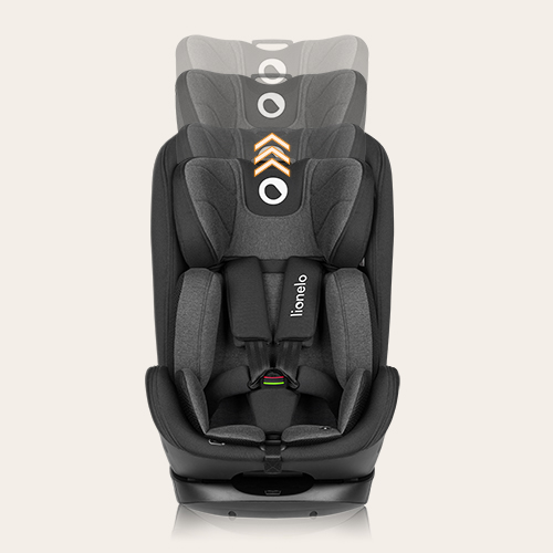 Lionelo Harper i-Size Black Carbon — Fotelik samochodowy