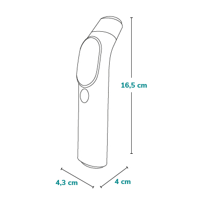 Lionelo FeverScan — Termometr bezdotykowy na podczerwień