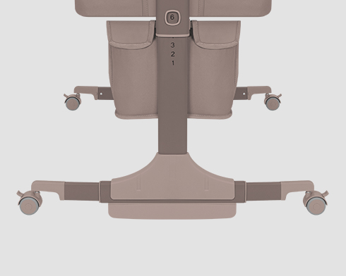 Obracane płozy do kołysania dziecka