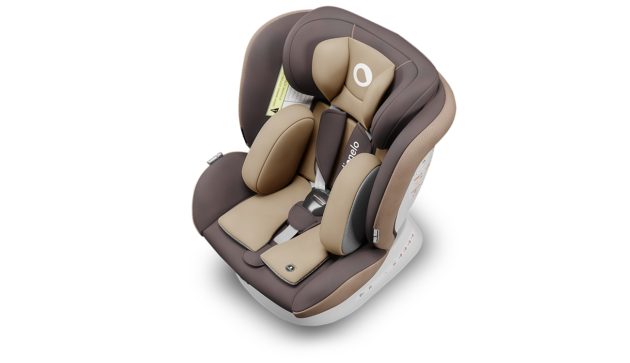 Fotelik samochodowy obrotowy Lionelo Bastiaan One 0-36kg Grey Graphite