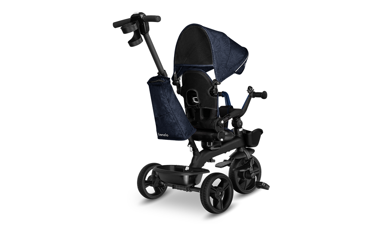 Rowerek trójkołowy 2w1 Lionelo Kori Blue Navy