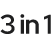 Zestaw 3 w 1