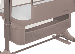 Pojemny dolny kosz łóżeczka