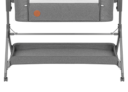 pojemny kosz na akcesoria do kołyski