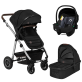 Zestaw 3w1 Amber Black Silver